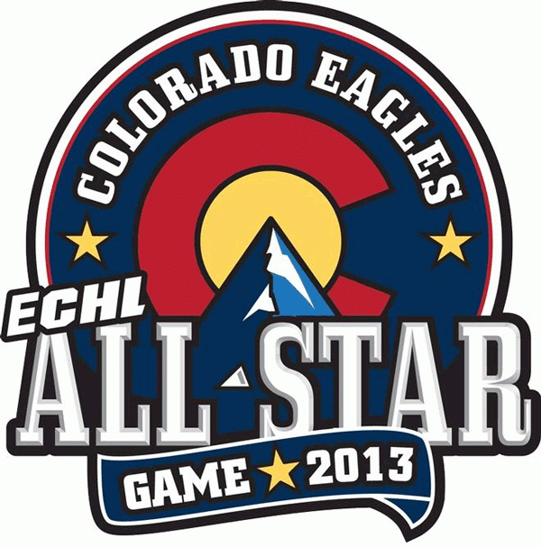 ECHL All-Star Game 2013 primary logo iron on transfers for T-shirts